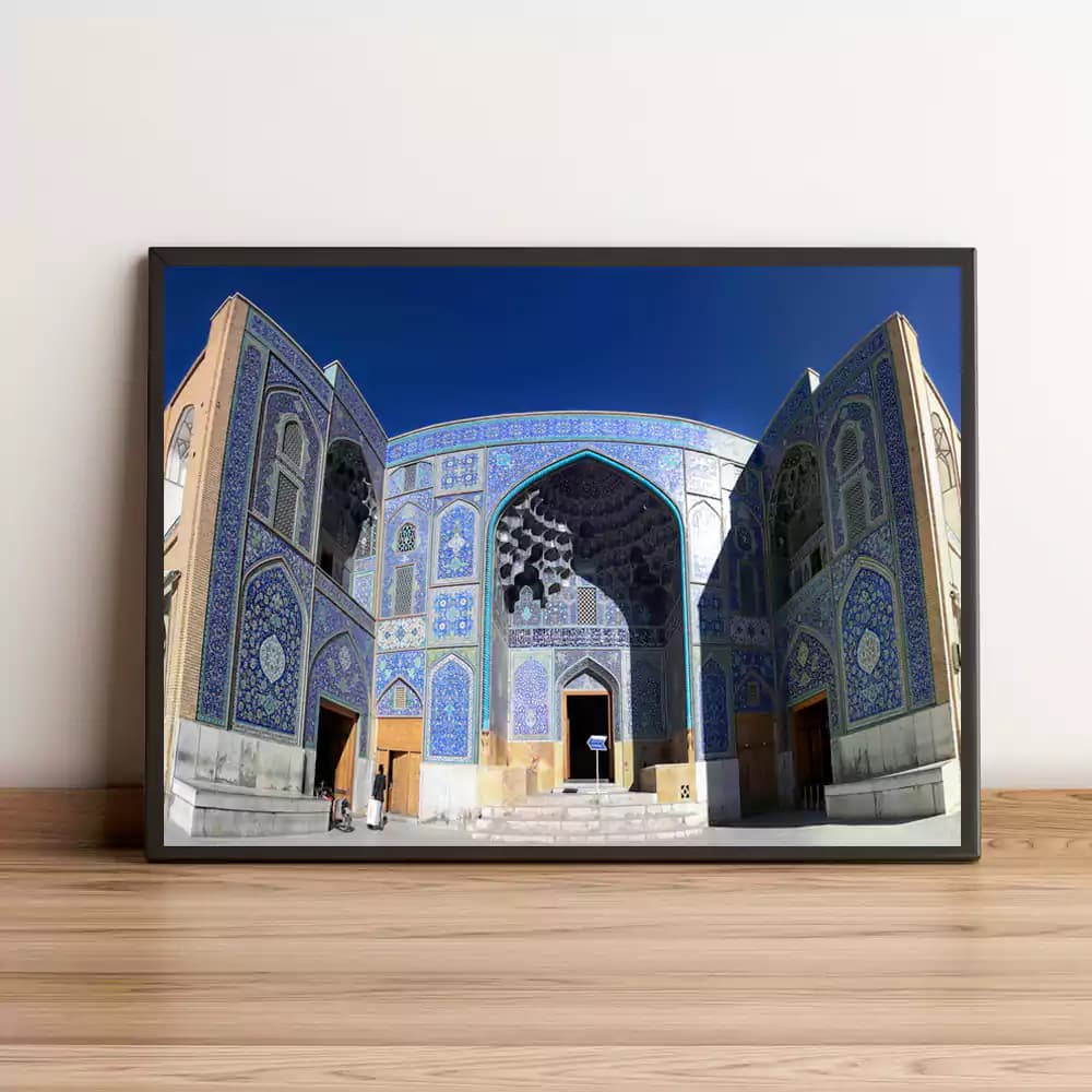 تابلو مسجد شیخ لطف ‌‌الله اصفهان