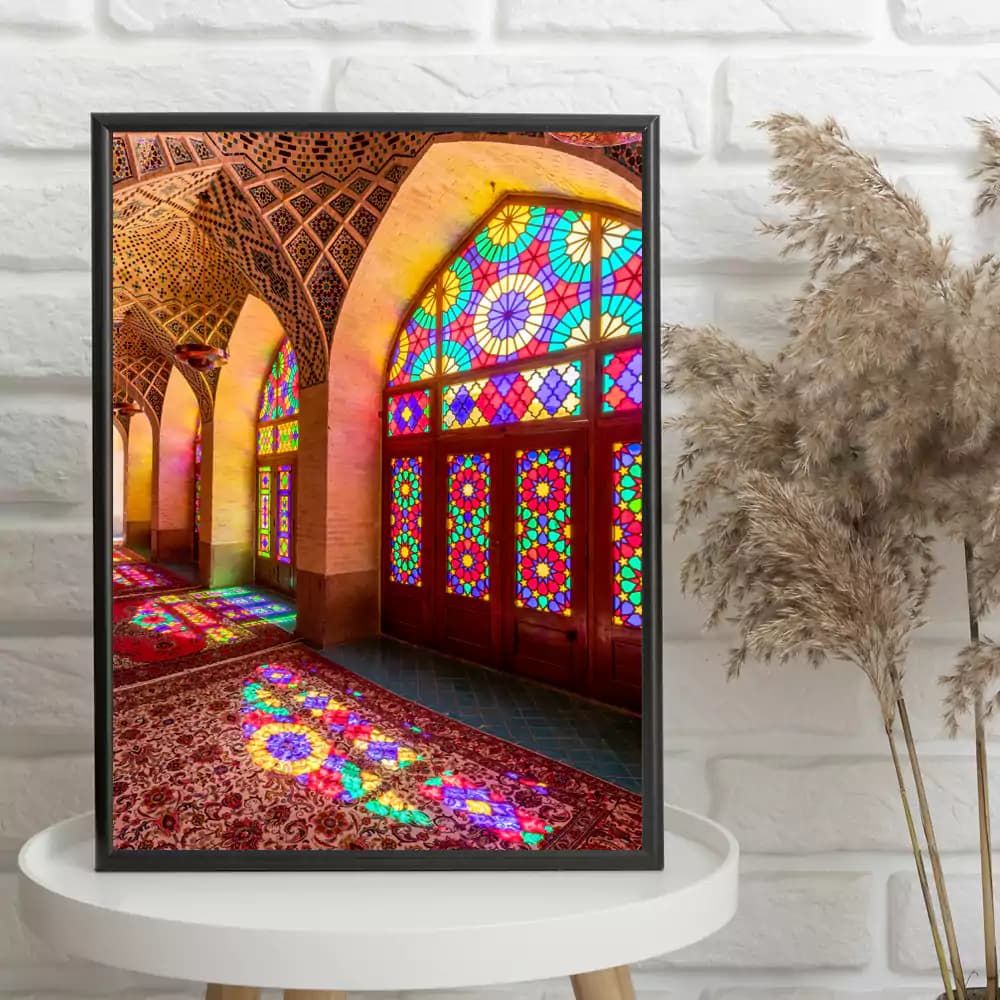 تابلو مسجد نصیرالملک شیراز