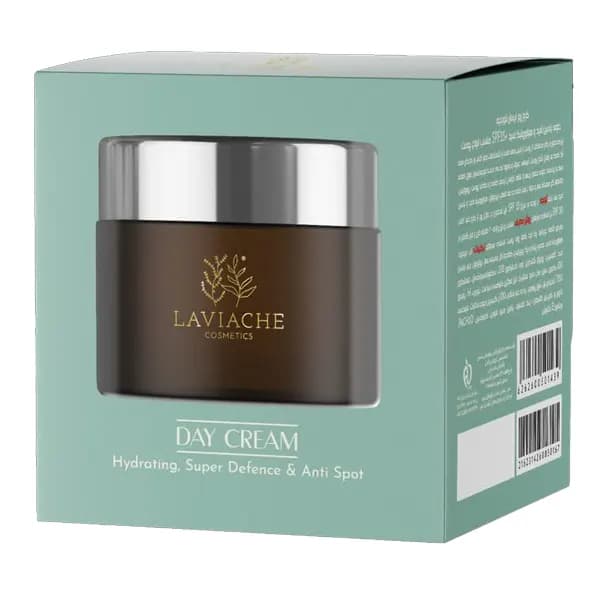 کرم روز ضد چین و چروک و آبرسان لاویاچه +25 spf انواع پوست 50 میل