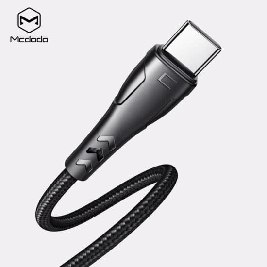 کابل شارژ کوتاه تایپ سی مک دودو MCDODO CA-7460 طول 20 سانتیمتر — تصویر ۶