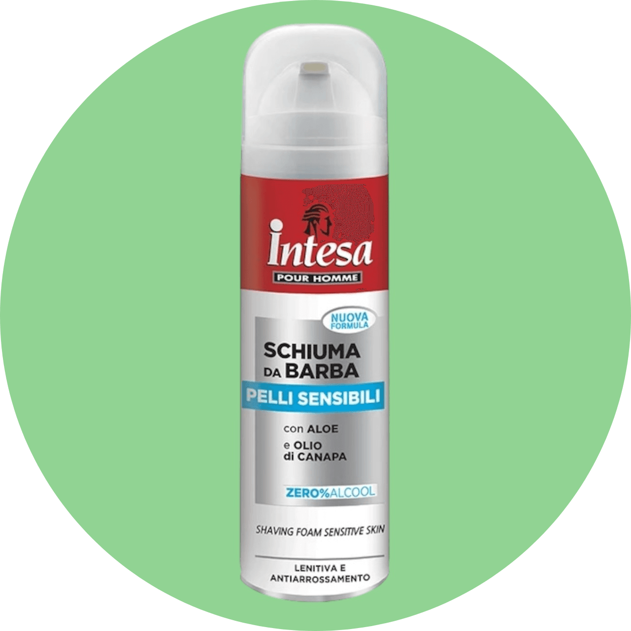کف اصلاح اینتسا مدل ویتاسل حجم 300 میل/ Intesa shaving foam model Vitacell