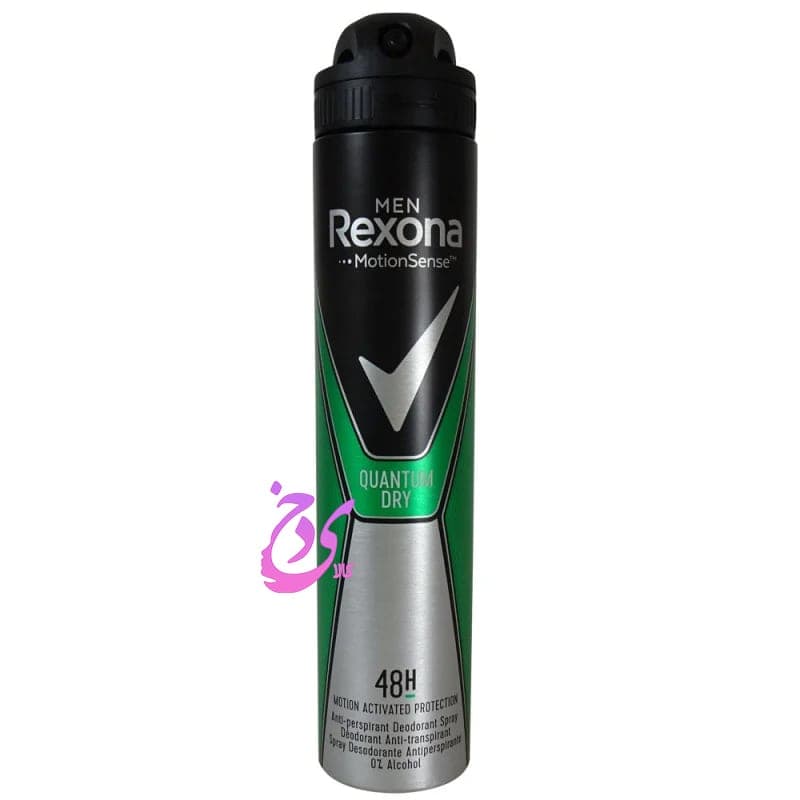اسپری ضد تعریق مردانه رکسونا مدل کوانتوم درای Rexona QUANTUM DRY حجم 200 میلی لیتر