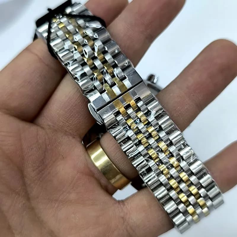 ساعت مردانه رومانسون والنتینو – موتور ژاپن – تاریخ دار – طرح سه موتور – 109902 — تصویر ۶