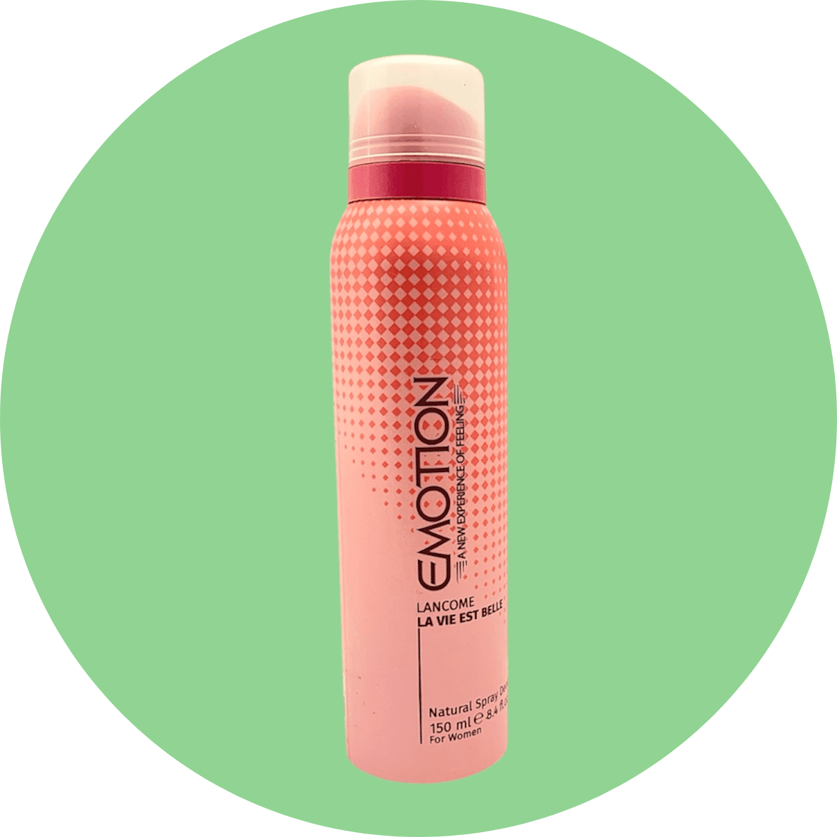 اسپری خوشبو کننده بدن زنانه ایموشن مدل لانکوم لاوی استیبل حجم 150 میل/Emotion Women’s Body Deodorant Spray, LANCOM LA VIE EST BELLE Model