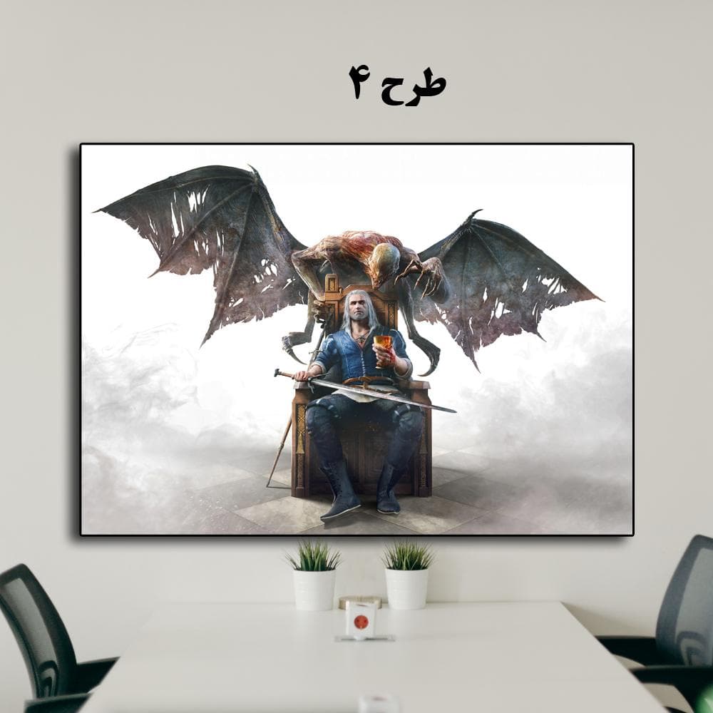 تابلو بازی The Witcher 3 — تصویر ۵