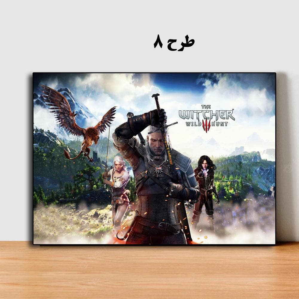 تابلو بازی The Witcher 3 — تصویر ۹