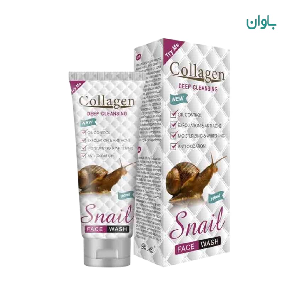 فوم شستشوی صورت کلاژن حلزون 100 میل