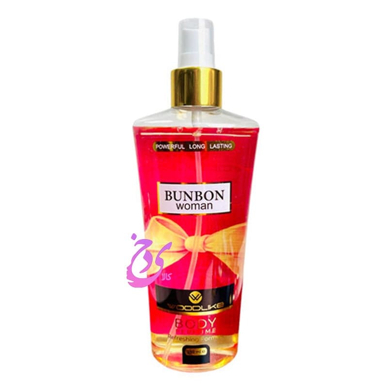 بادی اسپلش زنانه وودلایک مدل بن بن Woodlike BUNBON woman حجم 250 میلی لیتر
