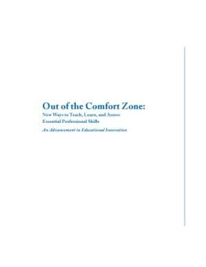 دانلود کتاب Out of the Comfort Zone: New Ways to Teach, Learn, and Assess Essential Professional Skills — An Advancement in Educational Innovation