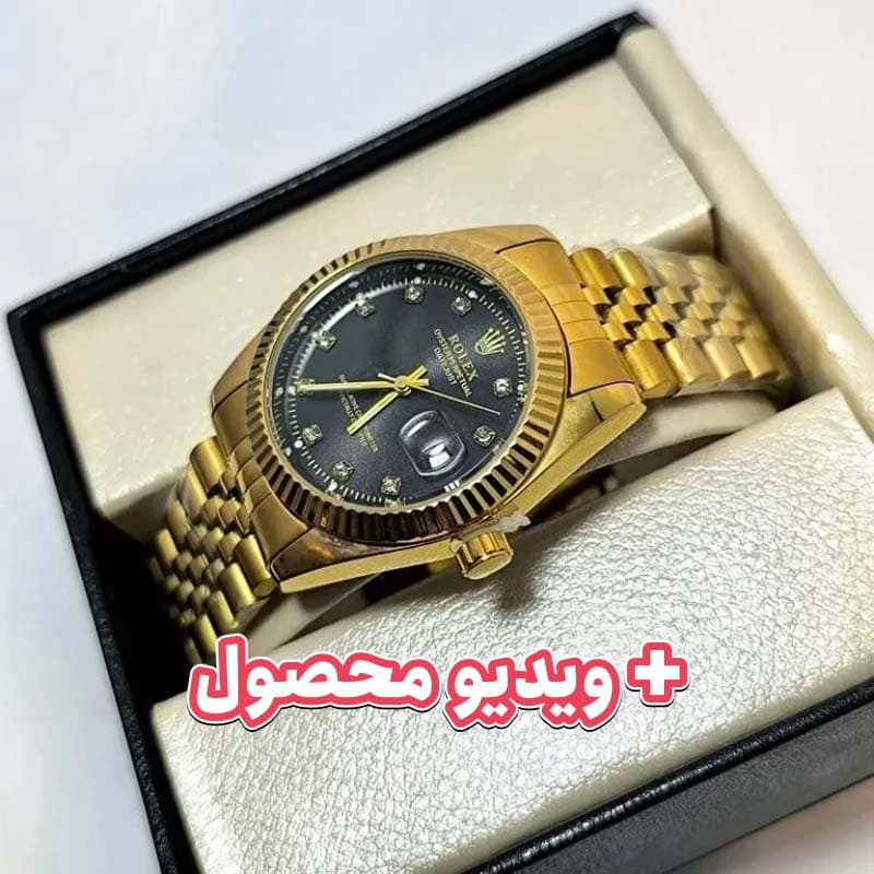 ساعت مردانه رولکس دیت جاست – کیفیت بالا – 120401