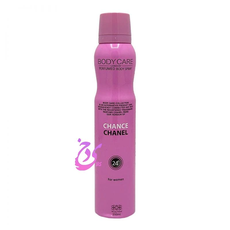 اسپری زنانه بادی کر مدل چنس چنل Body Care CHANCE CHANEL
