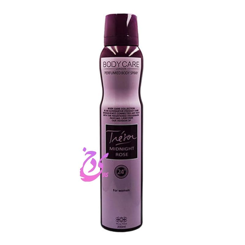 اسپری زنانه بادی کر مدل میدنایت رز Body Care Midnight Rose