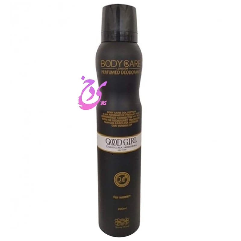 اسپری زنانه بادی کر مدل گودگرل Body Care GOOD GIRL
