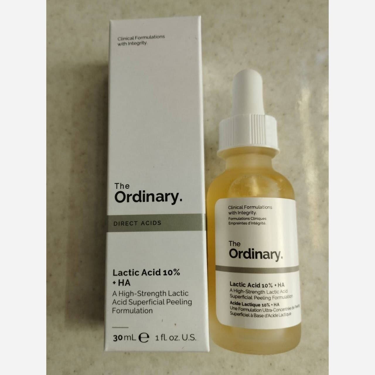 سرم لاکتیک اسید 10 درصد اوردینری 30 میل ( لایه بردار و شفاف کننده ) — تصویر ۸