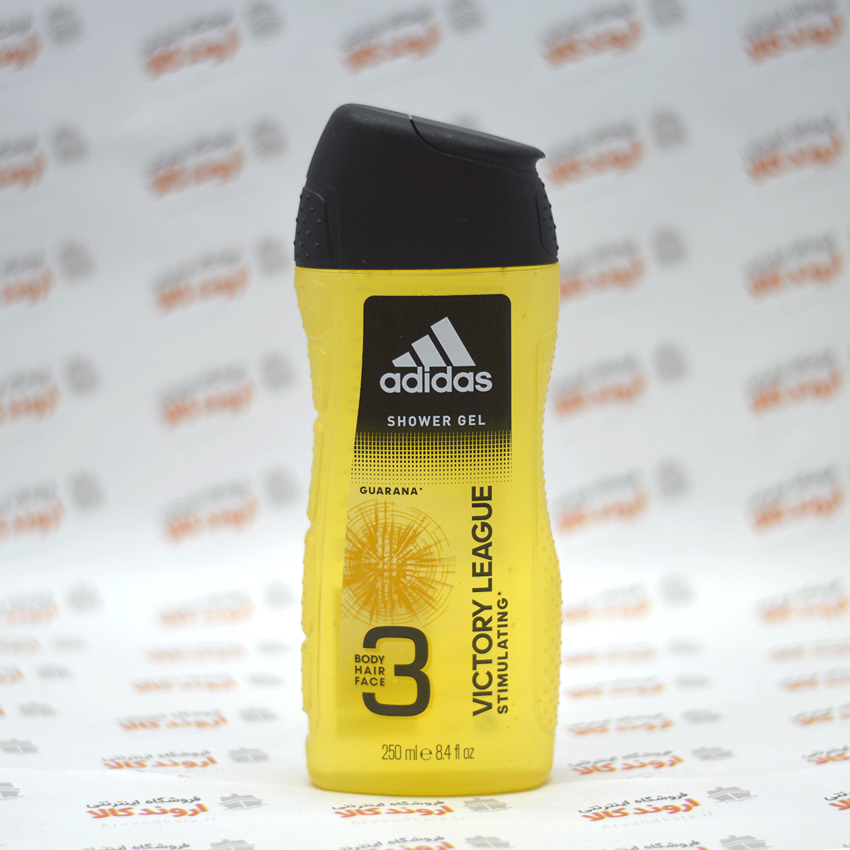 شامپو مردانه چند کاره آدیداس حجم 250 میلی لیتر Adidas shower gel victory league — تصویر ۲