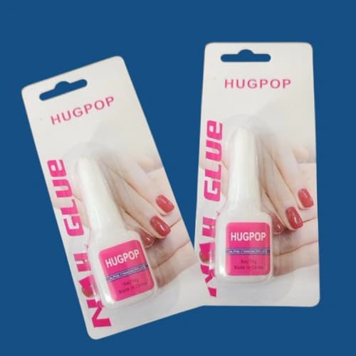 چسب ناخن لاکی hugpop