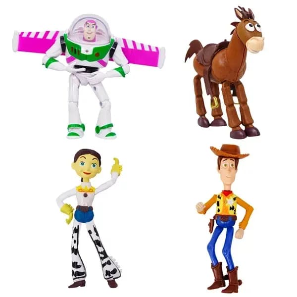 فیگور داستان اسباب‌بازی مجموعه ۴ عددی وودی و جسی Toy Story