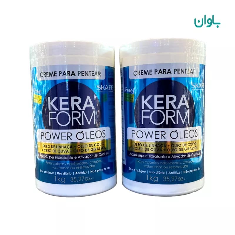 کرم حالت دهنده درمانی و مراقبتی روزانه روغن‌های قوی اسکیف 1kg — تصویر ۲