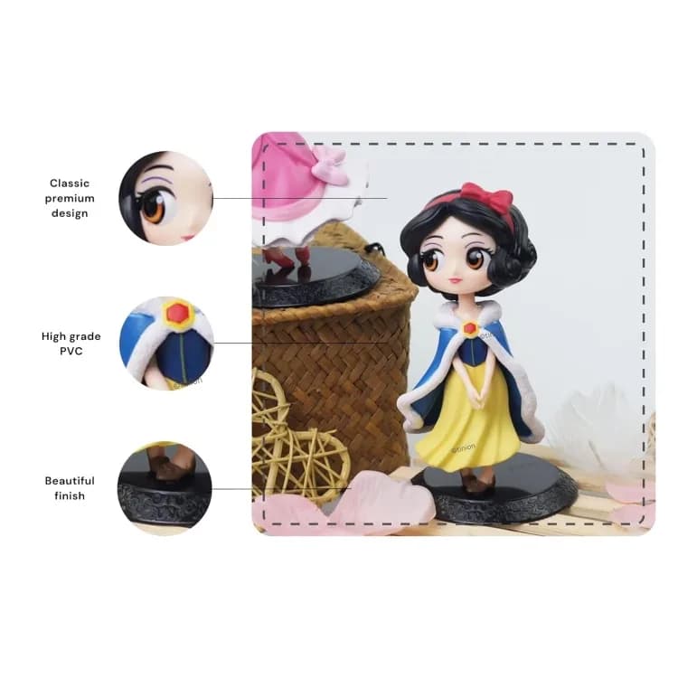 فیگور کیوپاسکت سفیدبرفی شنل آبی Snow White — تصویر ۲