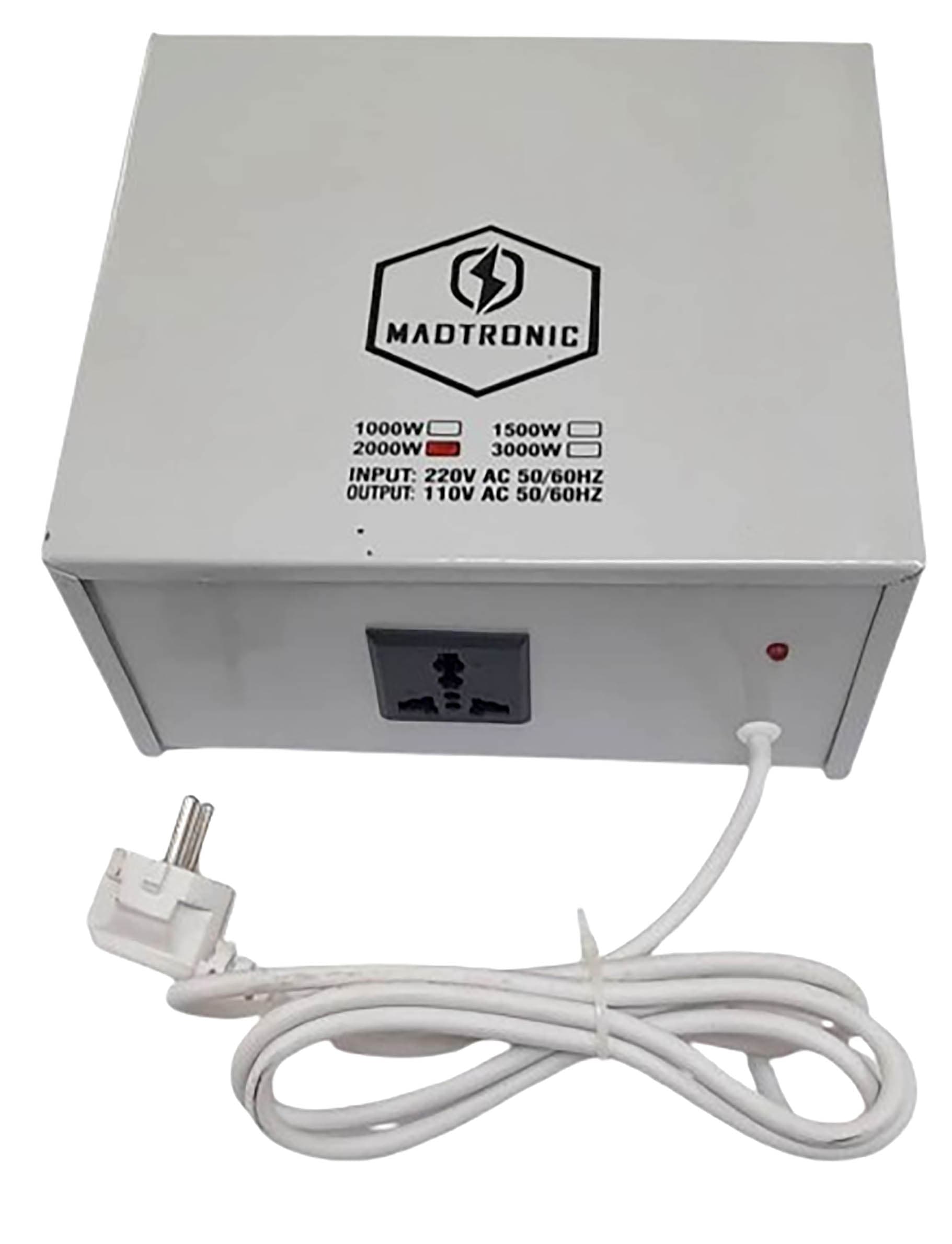 ترانس تبدیل 220 به 110 مدترونیک مدل 2000w مدترونیک