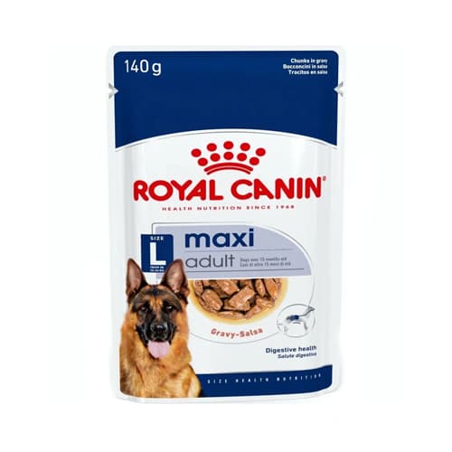 پوچ سگ نژاد بزرگ رویال کنین Royal Canin Maxi Adult وزن 140 گرم — تصویر ۲