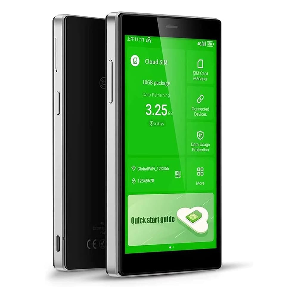 مودم 2G/3G/4G جیبی گلوکال می مدل Mobile Hotspot Glocalme G4 Pro 4G LTE Air-WiFi Data Terminal