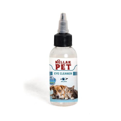 قطره تمیز کننده چشم سگ و گربه نلارپت Nellar Pet حجم 60 میل — تصویر ۲
