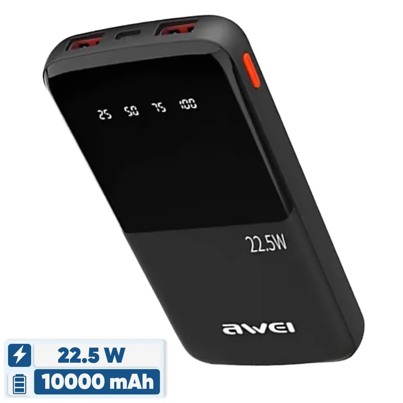 پاوربانک 22.5 وات اوی مدل P10K 22.5W ظرفیت 10000