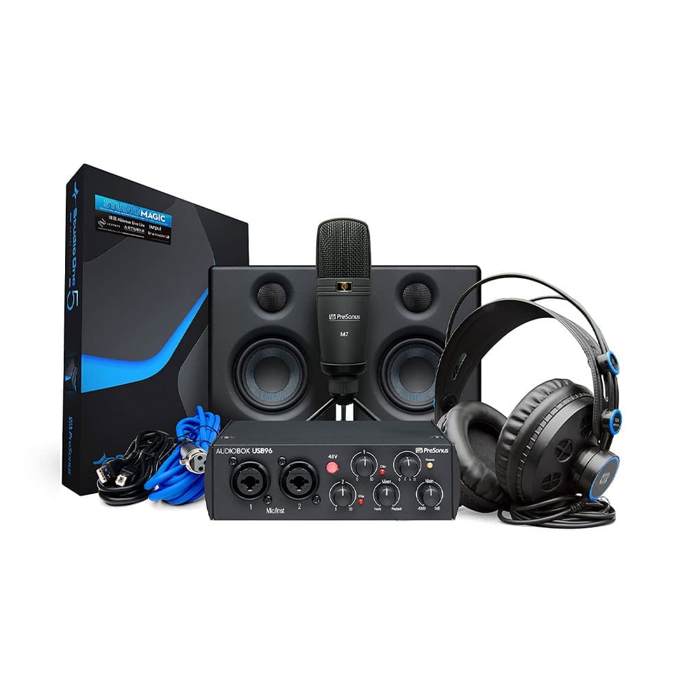پکیج استودیویی PreSonus AudioBox Studio Ultimate Bundle 25th Anniversary — تصویر ۲