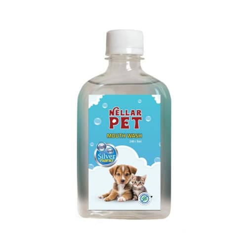 محلول دهانشویه سگ و گربه نلارپت Nellar Pet حجم 230 میل — تصویر ۲