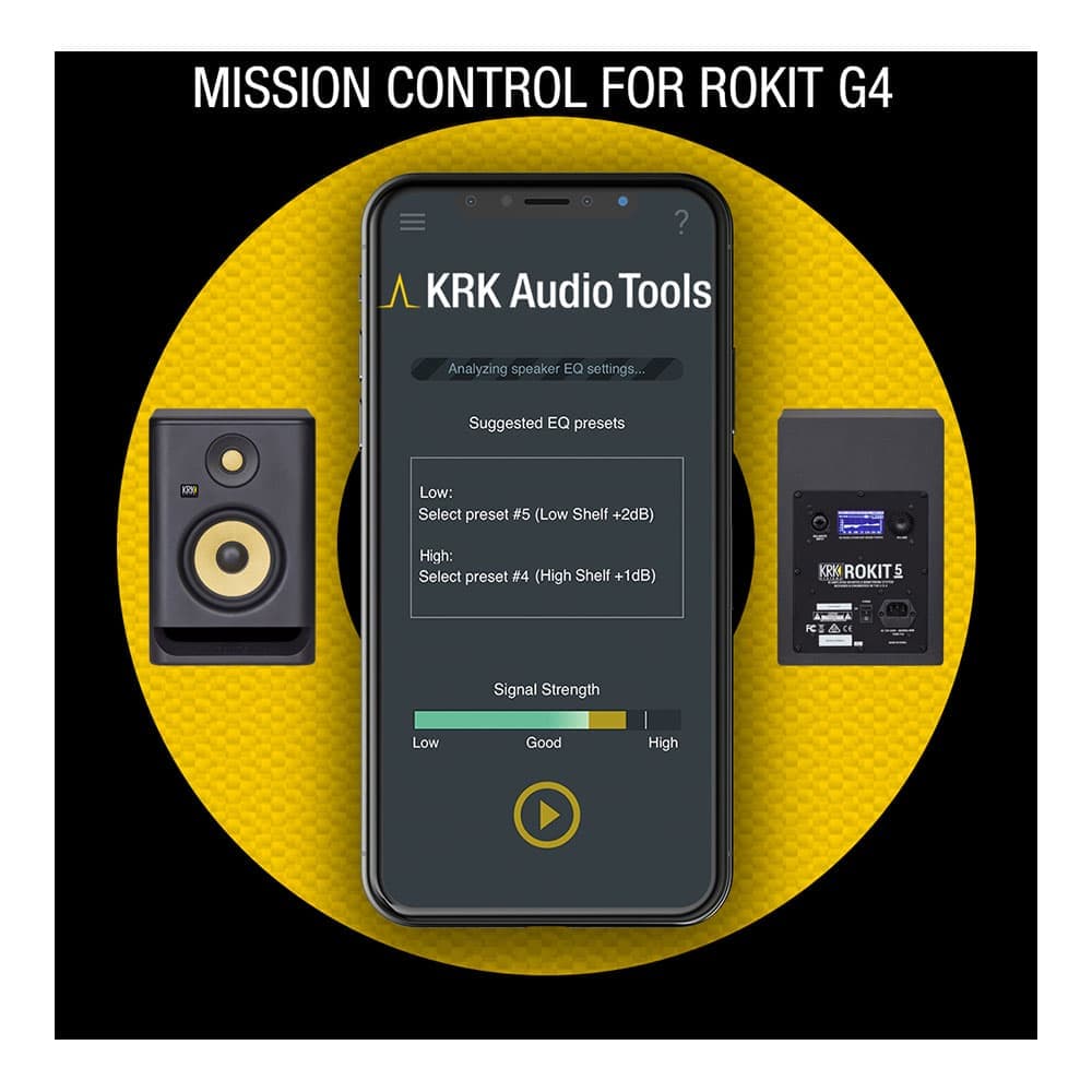اسپیکر مانیتور KRK ROKIT 7 G4 — تصویر ۷