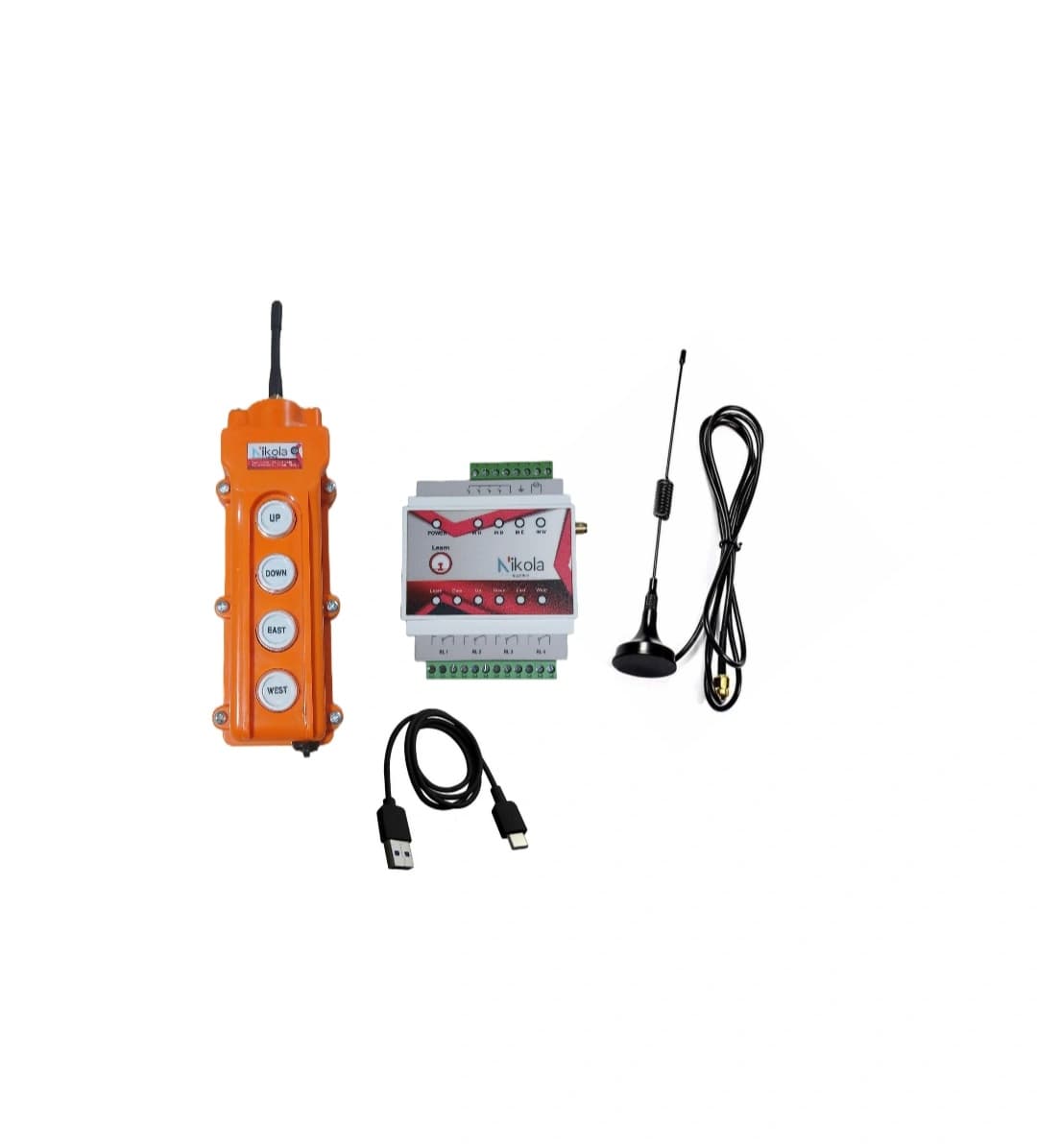ریموت کنترل بالابر جرثقیل 4 فرمان MTB44