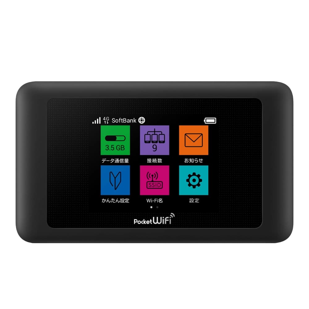 مودم 4G جیبی پاکت وای فای مدل Pocket WiFi® 602HW