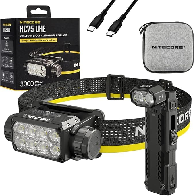 چراغ پیشانی نایتکر مدل NITECORE HC75 UHE