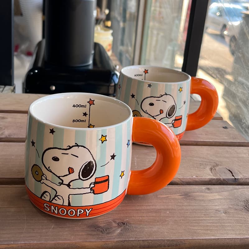 ماگ تپلی اسنوپی برند peanuts
