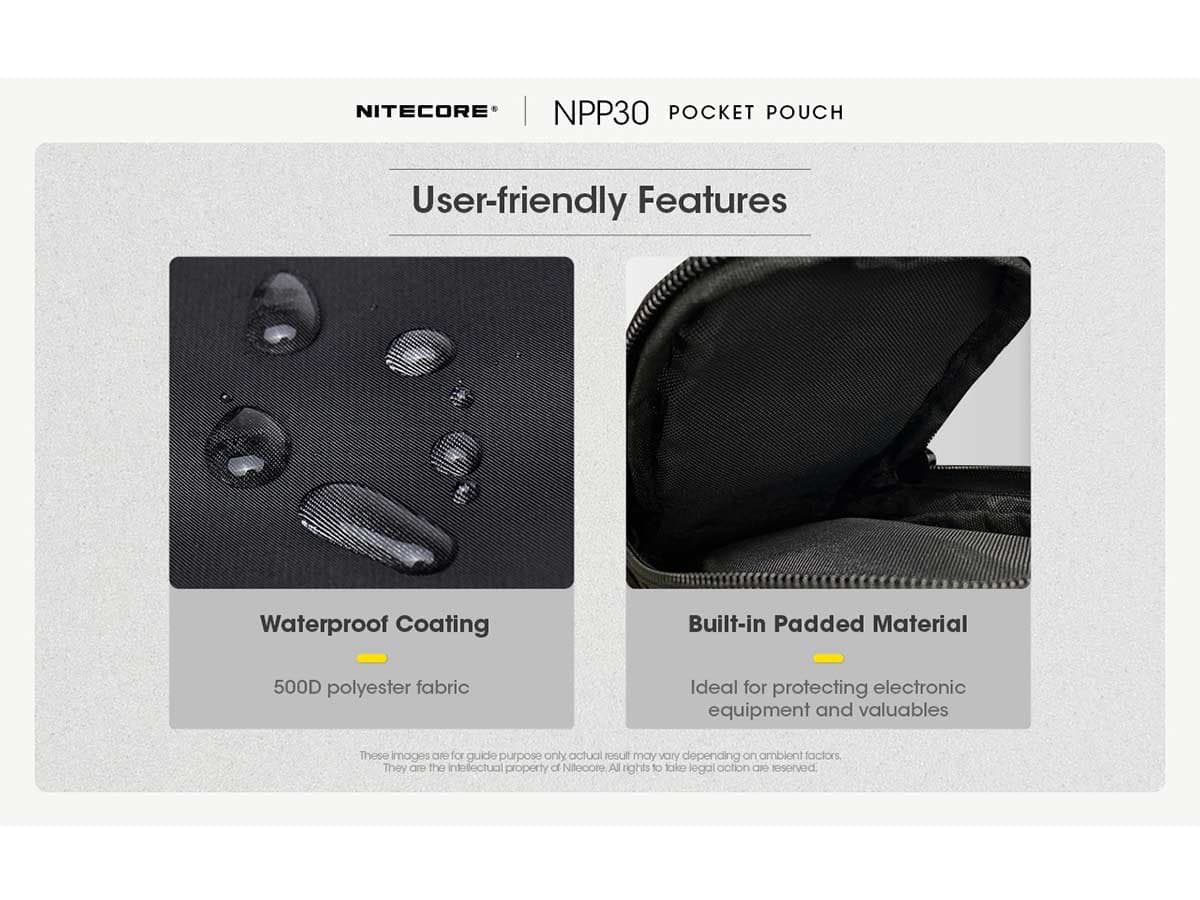 کیف کمری NITECORE NPP30 | کیف EDC تاکتیکال حرفهای — تصویر ۷