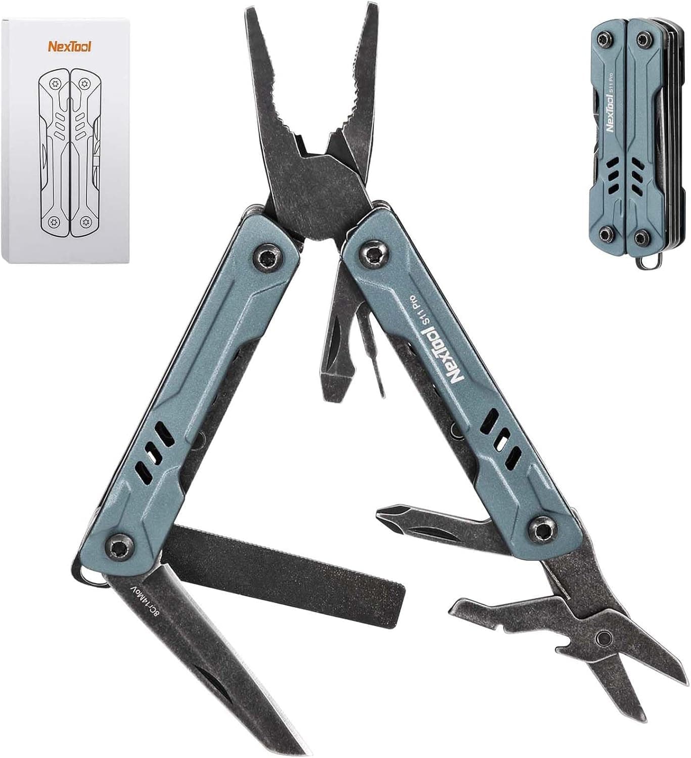 ابزار چندکاره NexTool Mini Sailor S11 Pro، ابزار چندکاره ۱۲ کاره