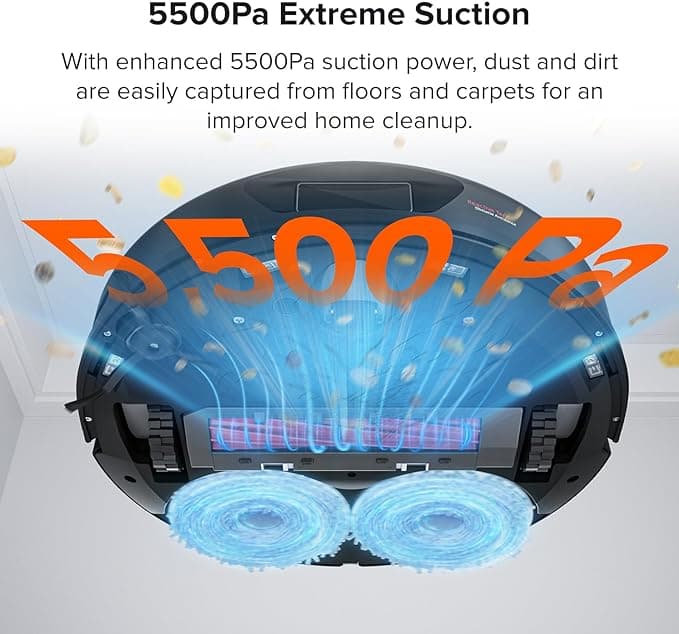 جارو رباتیک شیائومی Roborock Qrevo — تصویر ۷