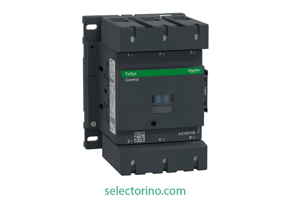 کنتاکتور 115 آمپر 220 ولت جریان متناوب اشنایدر Schneider LC1D115M7
