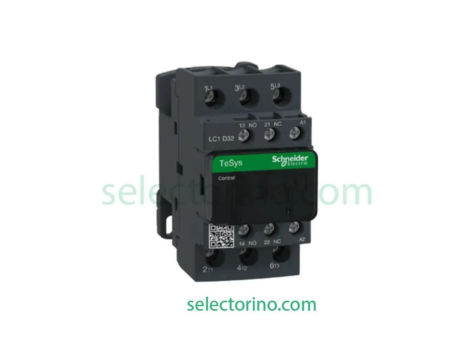 کنتاکتور 32 آمپر 220 ولت جریان متناوب LC1D32M7 اشنایدر الکتریک (Schneider Electric) — تصویر ۲