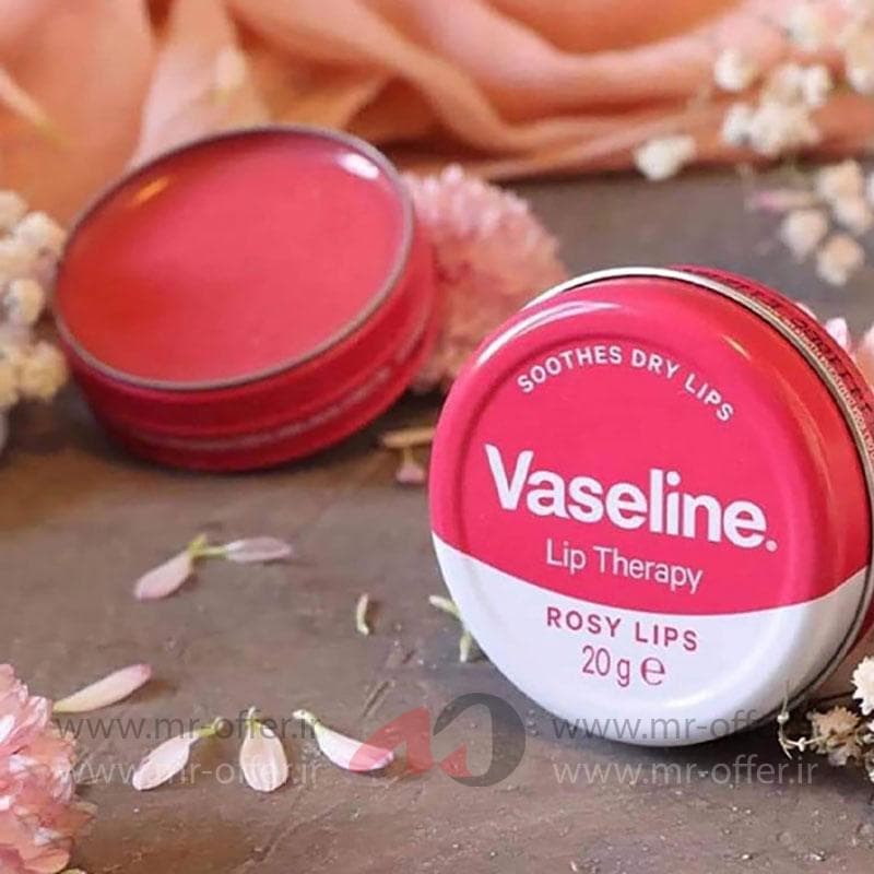 بالم لب وازلین مدل Rosy Lips وزن 20 گرم — تصویر ۴