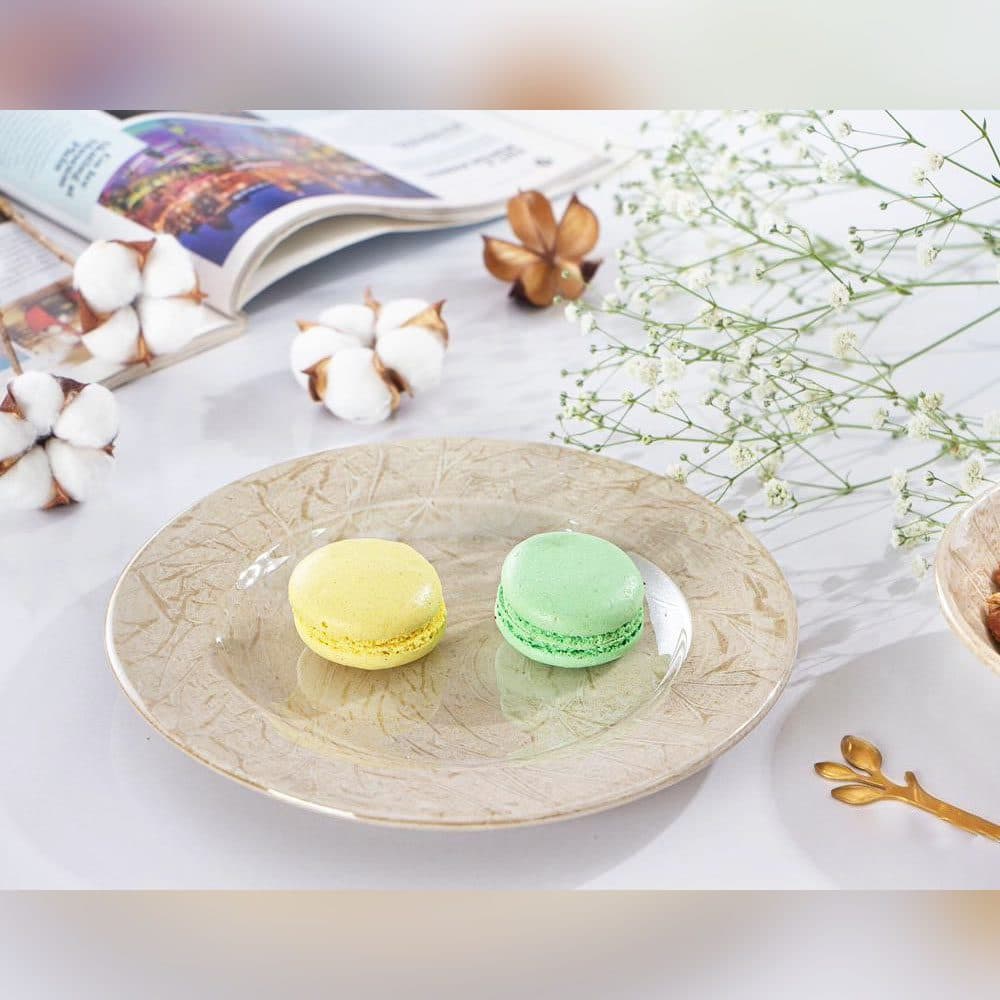 پیش دستی گرد طرح ماربل