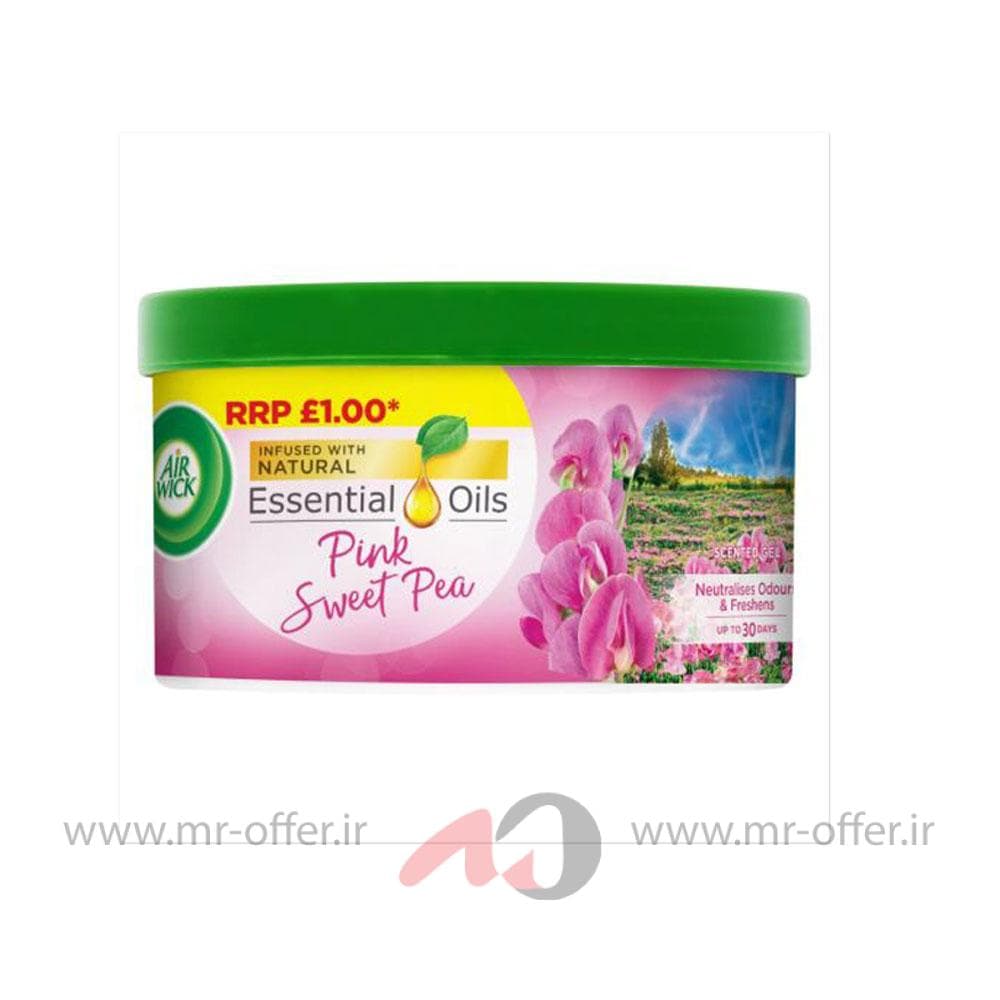 ژل خوشبو کننده هوا ایرویک مدل Pink Sweet Pea وزن 70 گرم