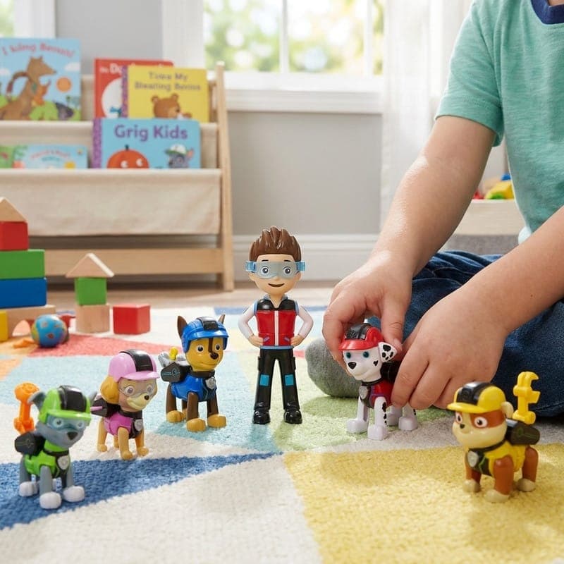 فیگور سگهای نگهبان مجموعه 7 عددی رایدر و شش سگ Paw Patrol — تصویر ۳