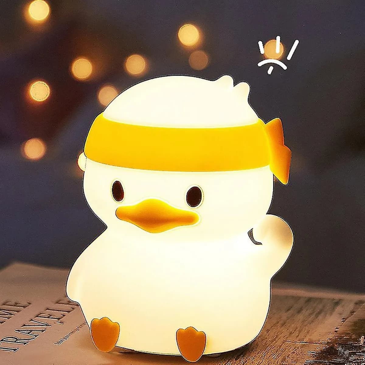 چراغ خواب سیلیکونی جوجه کیوت کد 670