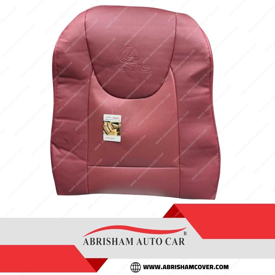 روکش صندلی لکسوس rx350 تمام چرم زرشکی