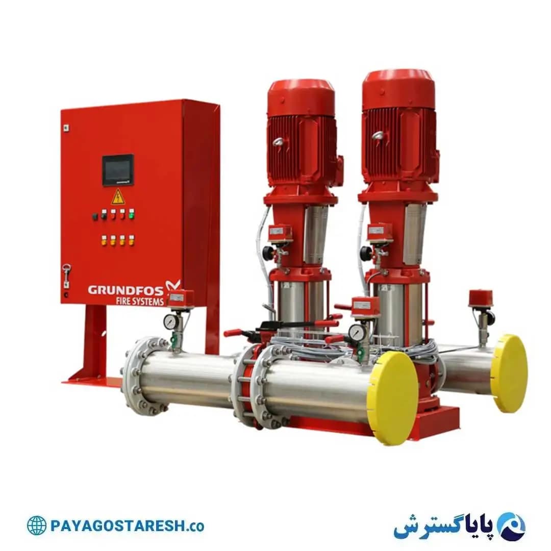 بوستر پمپ آتش نشانی گراندفوس مدل CR 32-5