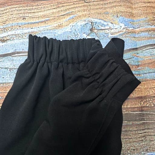 شلوار زنانه مازراتی بگ پشت کش پارچه رجال درجه یک سایزبندی 38 تا 48 — تصویر ۴