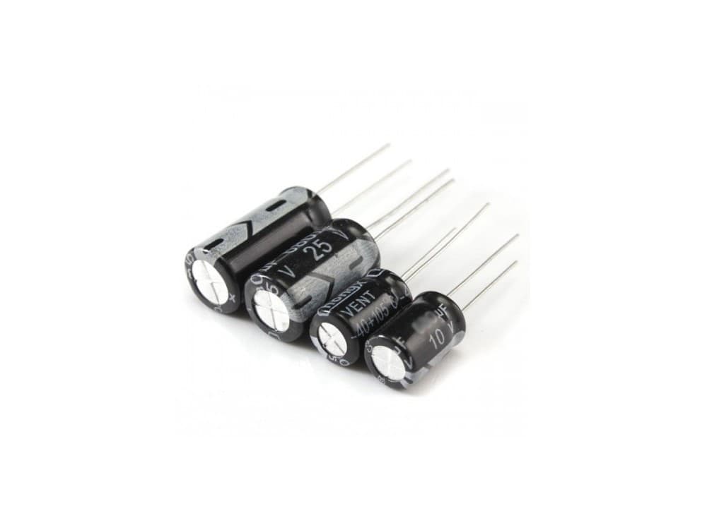 خازن الکترولیتی 22uF / 50V بسته 5 عدد