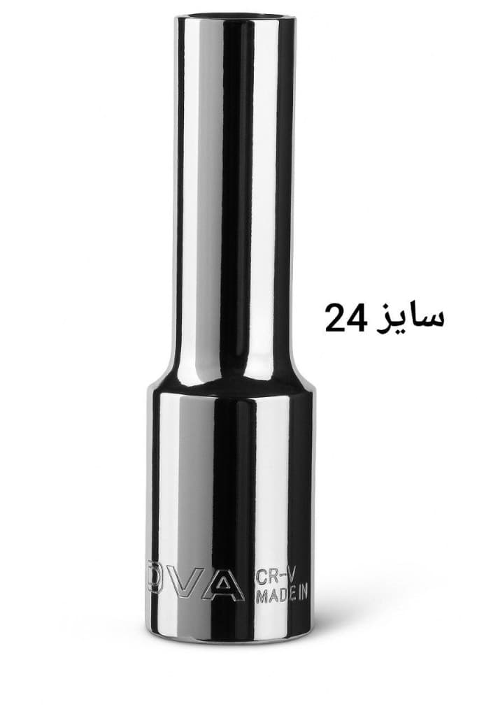 بکس تکی 1/2 درایو بلند سایز 24 میلیمتر نووا NOVA مدل 7524